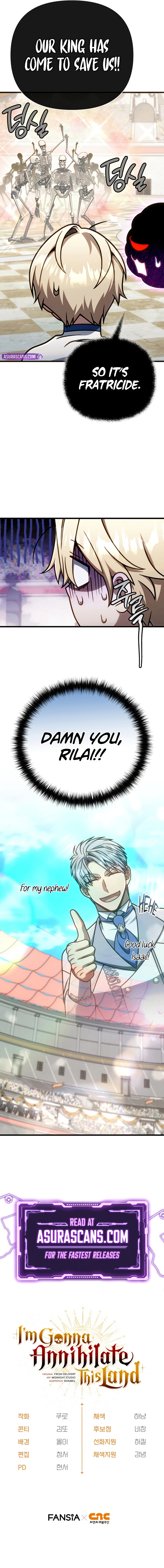 I’m Gonna Annihilate This Land Chapter 52 Page 12