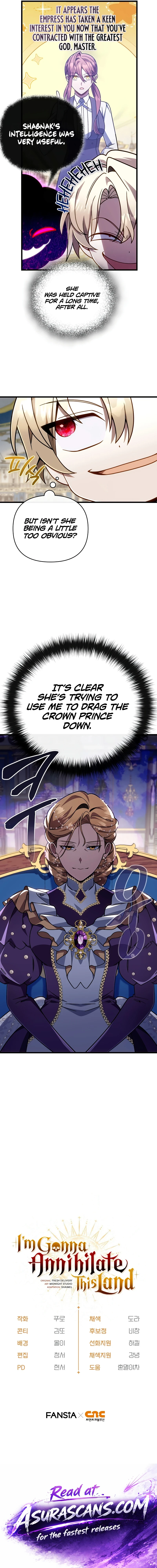 I’m Gonna Annihilate This Land Chapter 73 Page 12