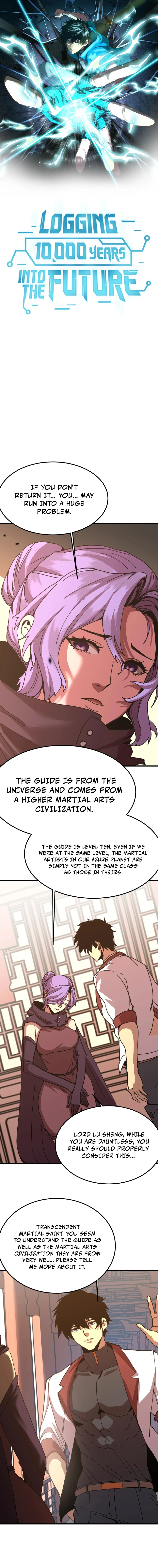 Logging 10,000 Years into the Future Chapter 207 Page 2