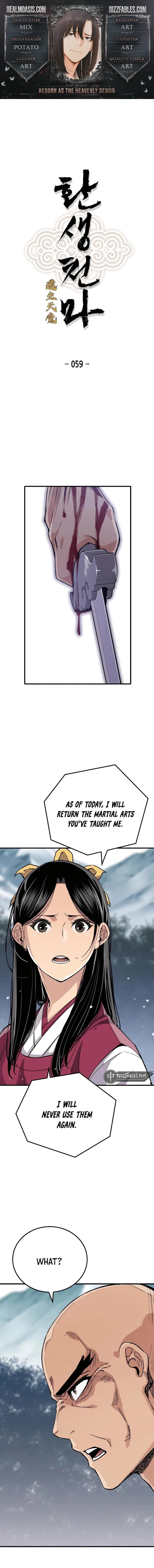 Reborn As The Heavenly Demon Chapter 59 Page 1