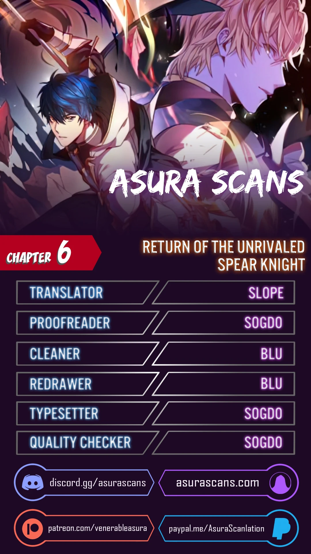 Return of The Unrivaled Spear Knight Chapter 6 Page 1