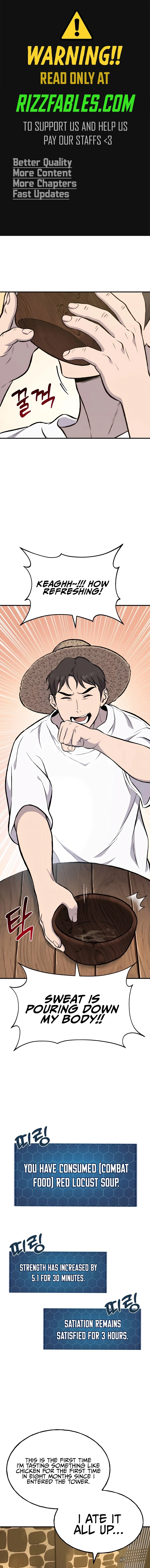 Solo Farming In The Tower Chapter 71 Page 1