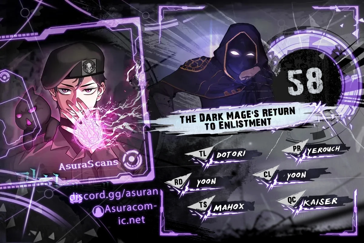 The Dark Mage’s Return to Enlistment Chapter 58 Page 1