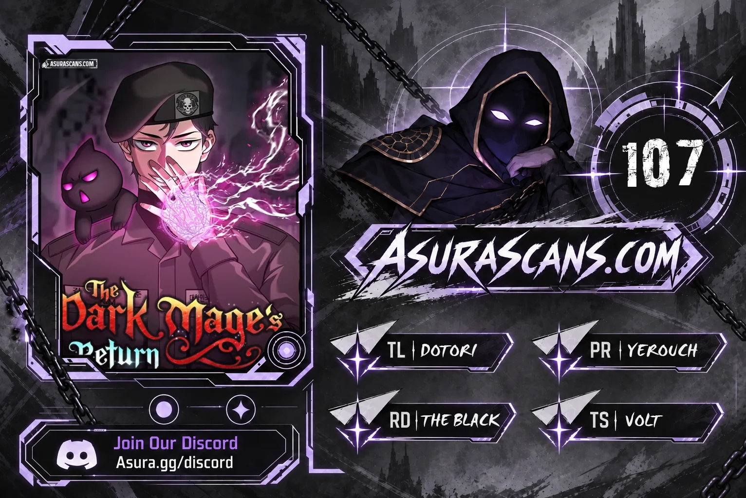 The Dark Mage’s Return to Enlistment Chapter 107 Page 1