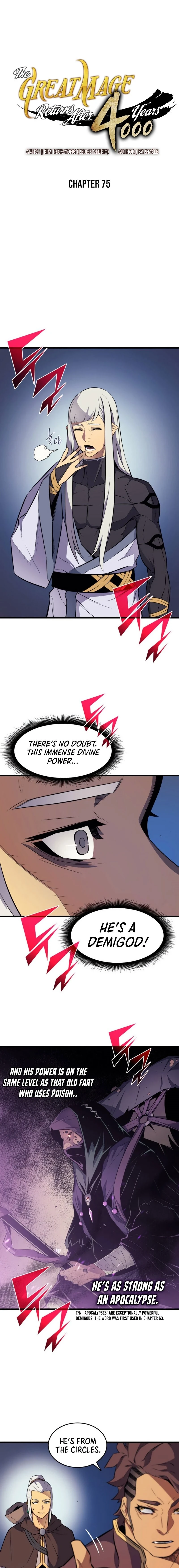 The Great Mage Returns After 4000 Years Chapter 75 Page 2