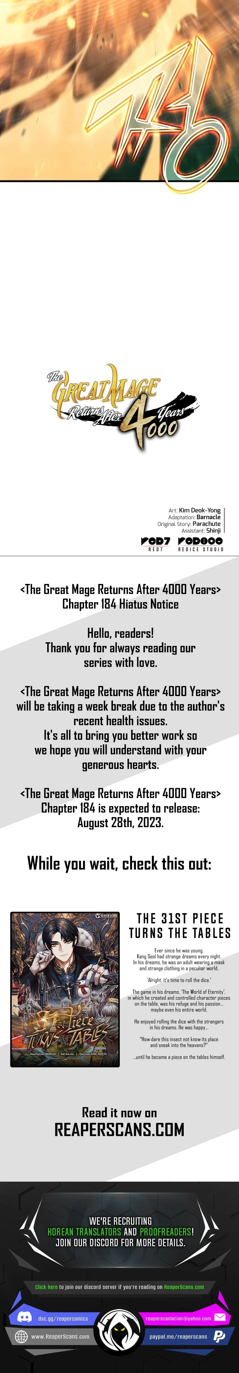 The Great Mage Returns After 4000 Years Chapter 183 Page 19