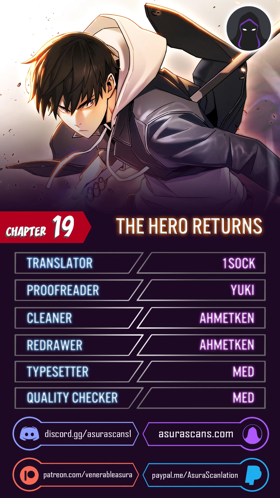 The Hero Returns Chapter 19 Page 1