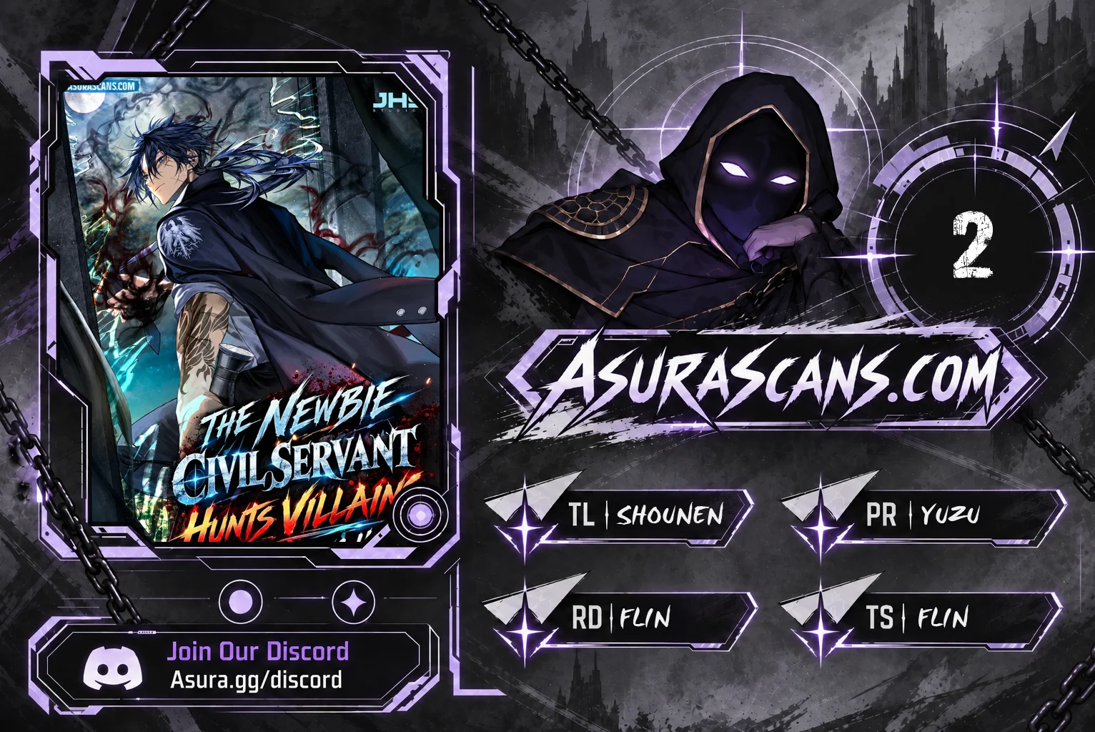 The Newbie Civil Servant Hunts Villains Before Going Home Chapter 2 Page 1