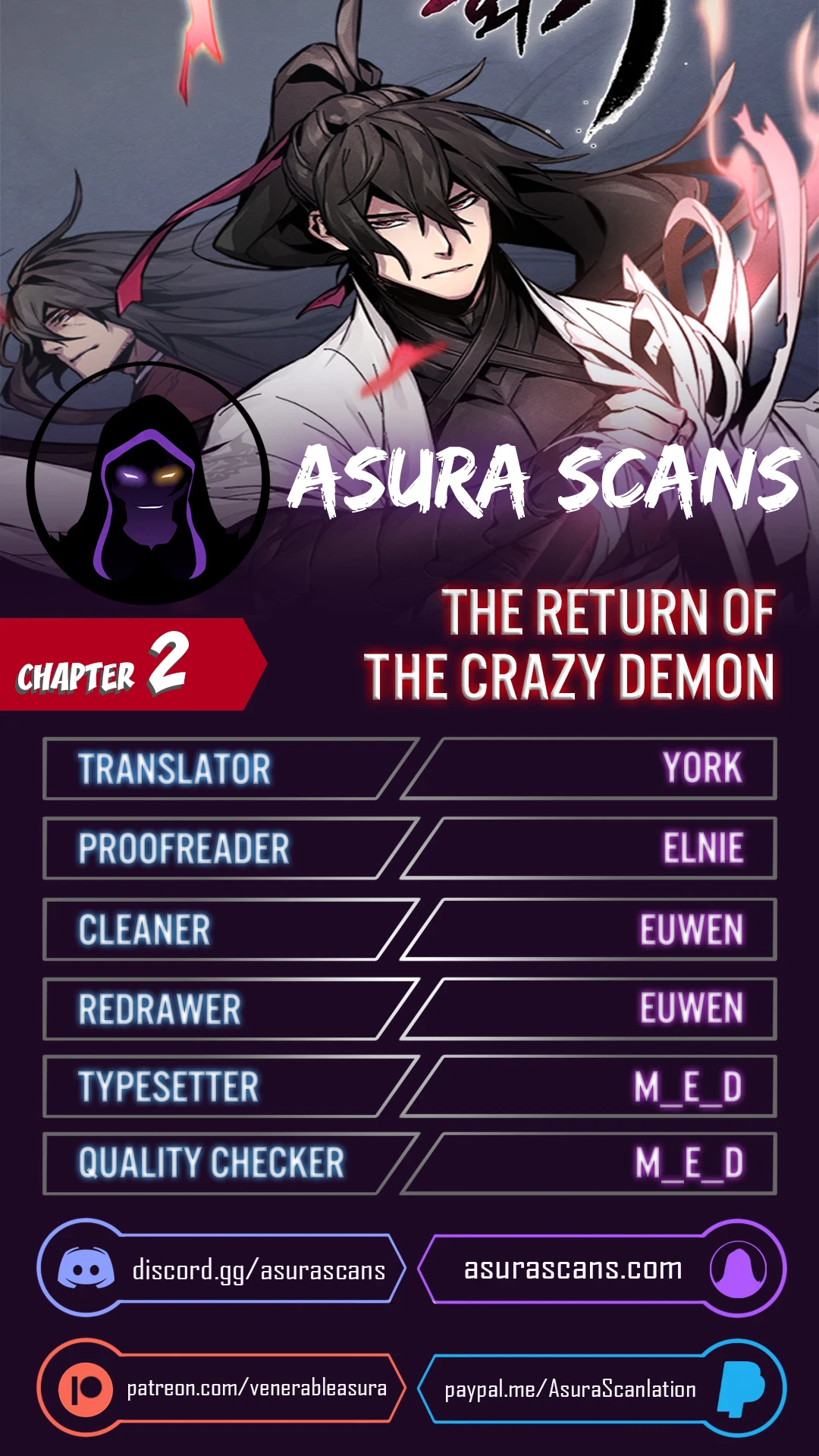 The Return of the Crazy Demon Chapter 2 Page 1