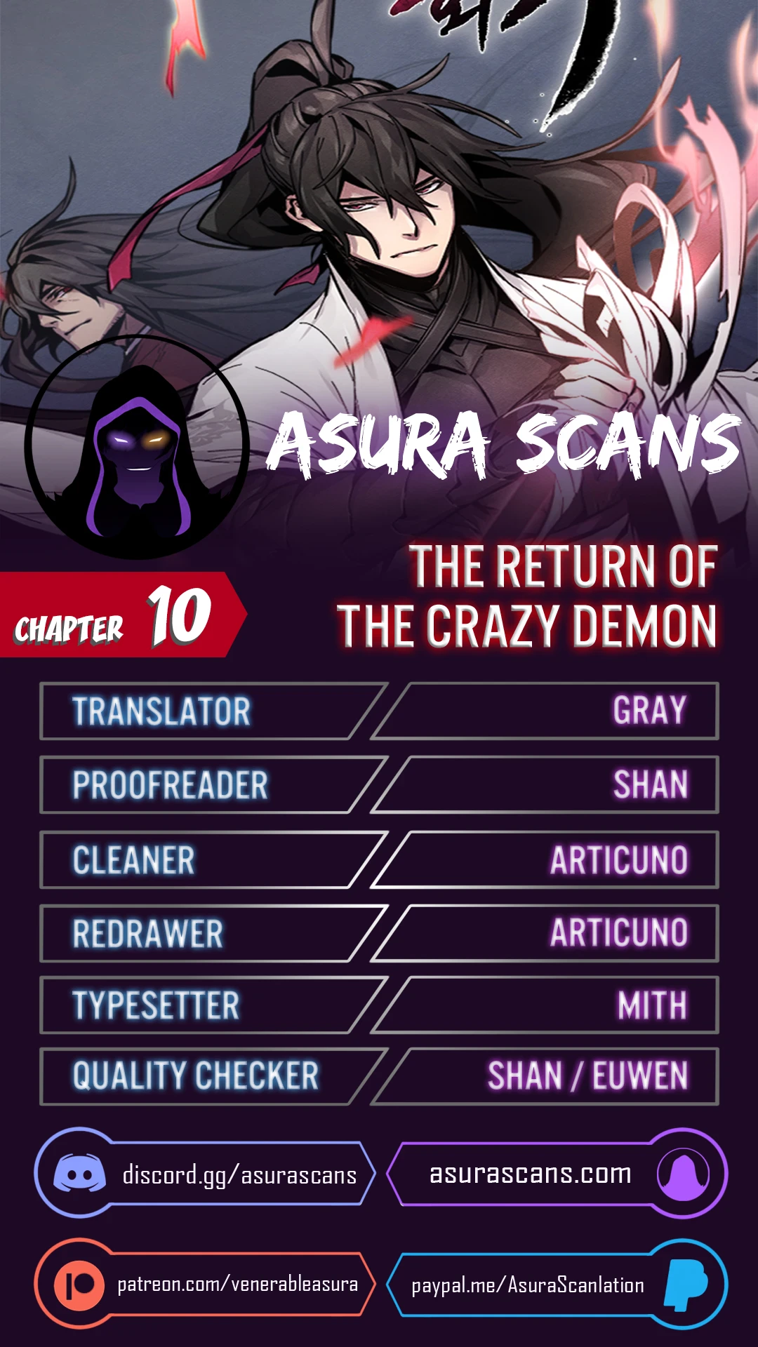 The Return of the Crazy Demon Chapter 10 Page 1