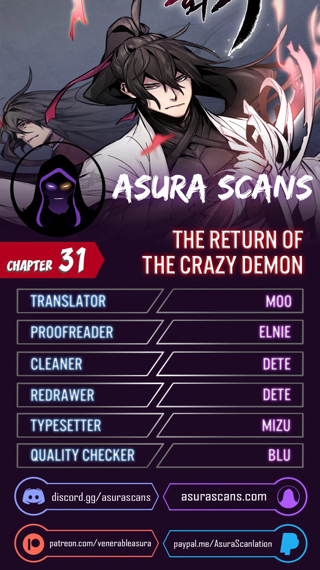 The Return of the Crazy Demon Chapter 31 Page 1